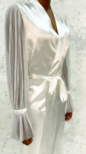 Load image into Gallery viewer, Bridal Silk Dressing Robe
