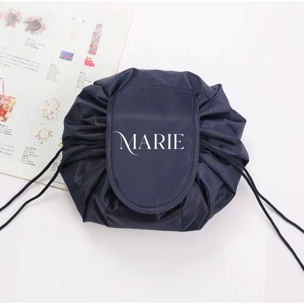 Personalised Drawstring Cosmetic Bag