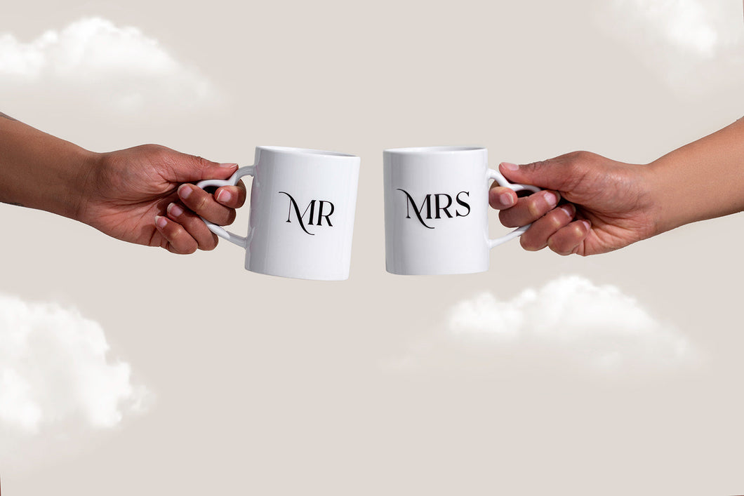 Mr & Mrs Mug Set